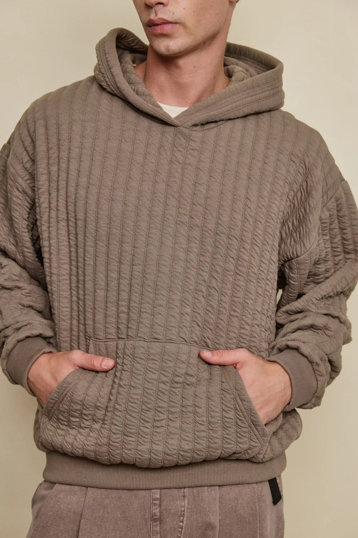 BROWN HOODIE