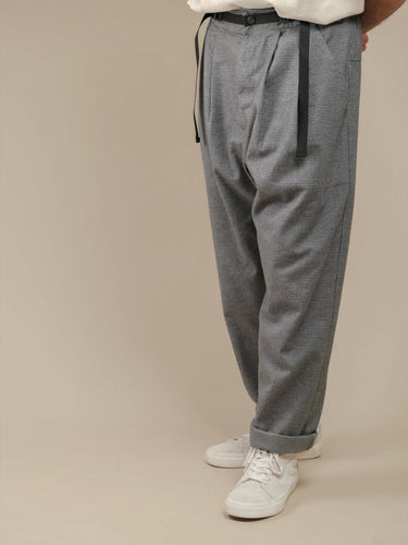 GREY HOUNDSTOOTH PATTON PANTS 7.0