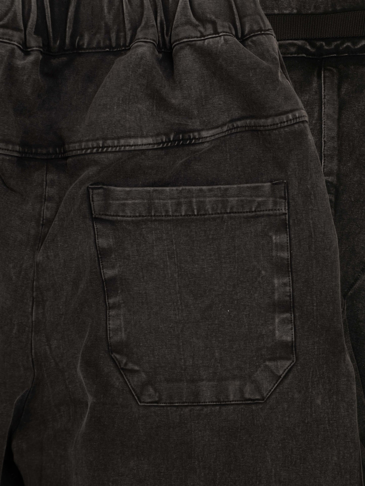 BLACK WASH DOUBLE-KNIT PATTON