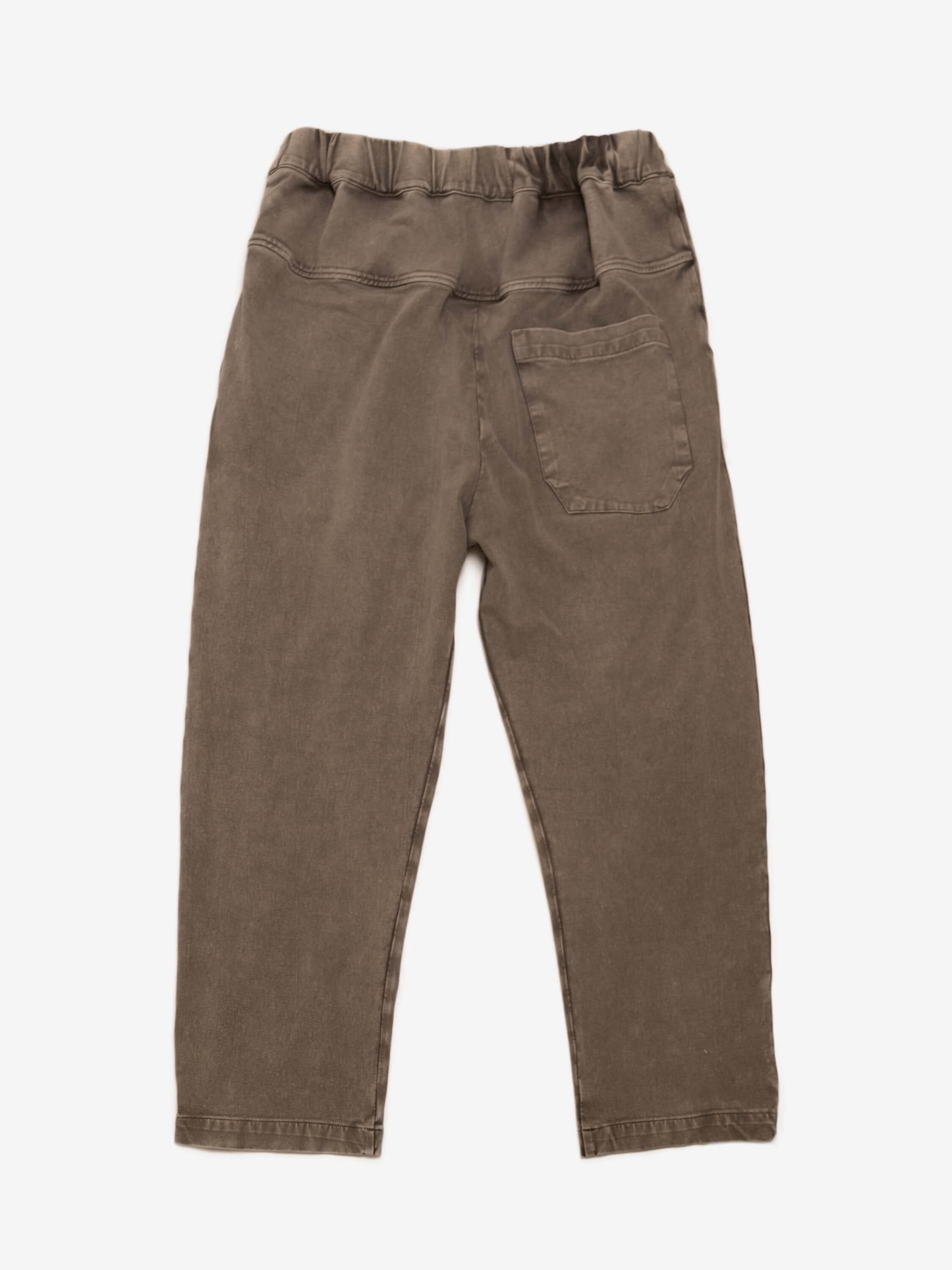 COFFEE WASH DOUBLE-KNIT PATTON