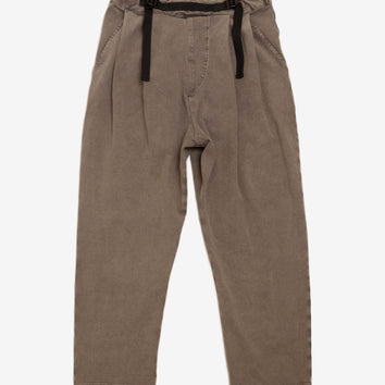 COFFEE WASH DOUBLE-KNIT PATTON