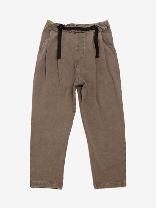 COFFEE WASH DOUBLE-KNIT PATTON