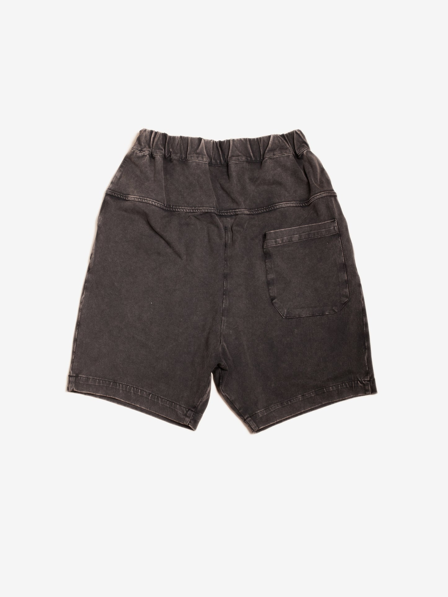 PATTON WASHED BLACK SHORTS - HAVIE MNFCT.