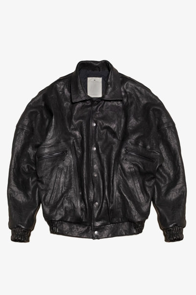 MEN'S DESIGNER LEATHER JACKET – LAMBSKIN LEATHER JACKET - ARCHIE