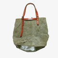 BENZIN TOTE WASHED GREEN - HAVIE MNFCT.