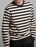 Black Stripe Vagabond Shirt - HAVIE MNFCT.