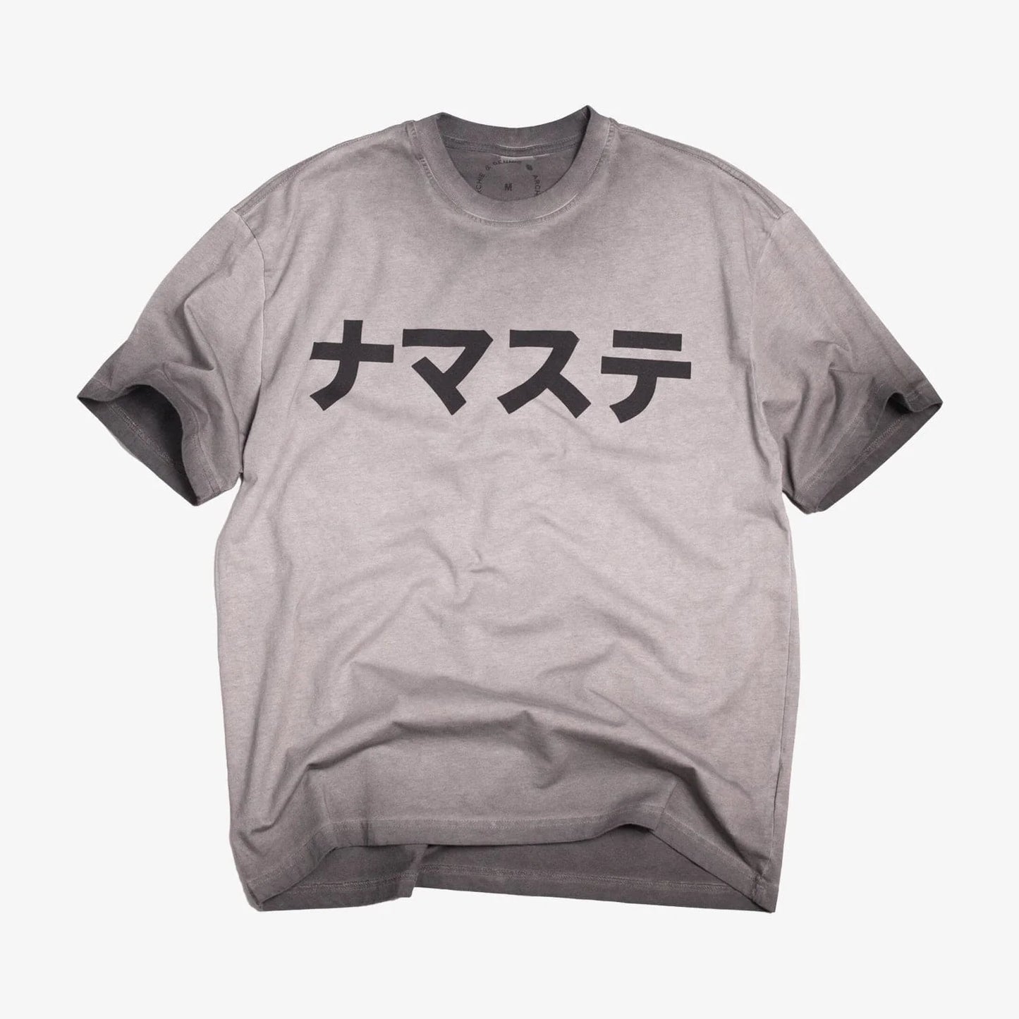 NAMASTE T-SHIRT GREY FADE - HAVIE MNFCT.