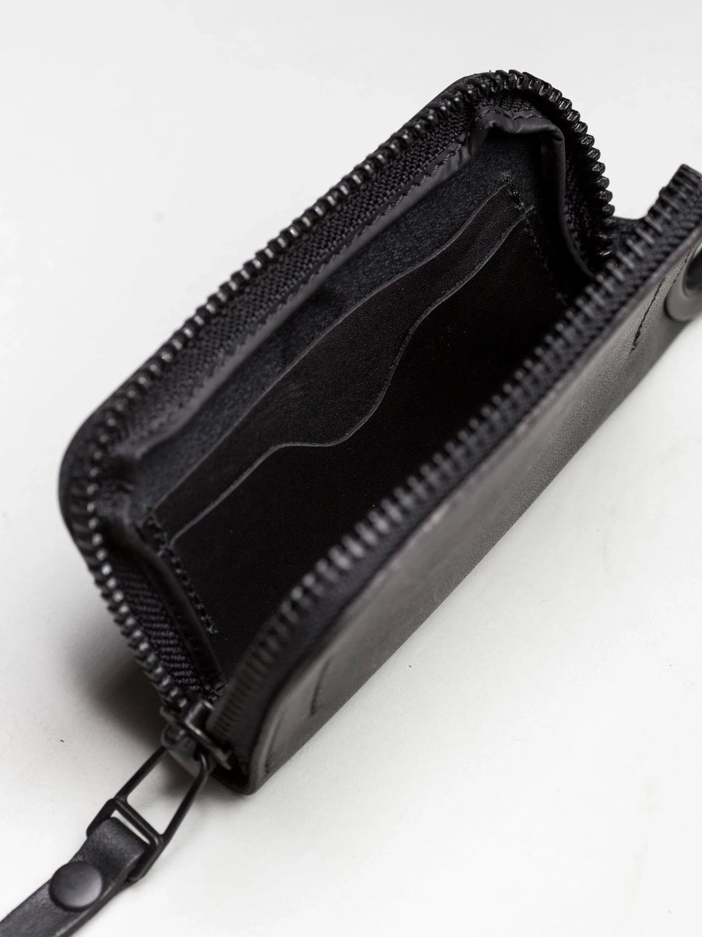 Brat Zipper Wallet Crisp Black - HAVIE MNFCT.