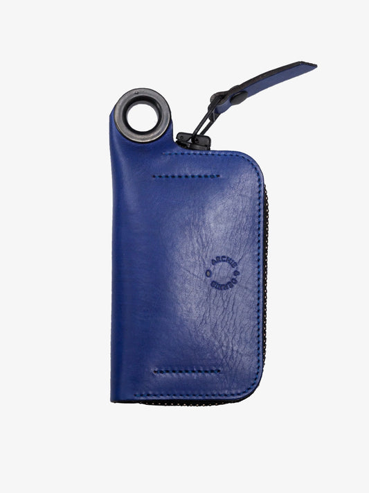 Brat Zipper Wallet Techno Blue - HAVIE MNFCT.