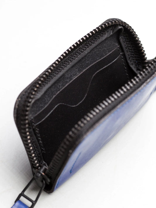 Brat Zipper Wallet Techno Blue - HAVIE MNFCT.