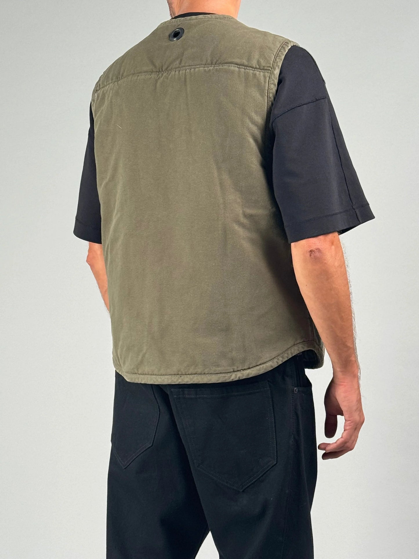 GREEN QUILTED VEST - HAVIE MNFCT.