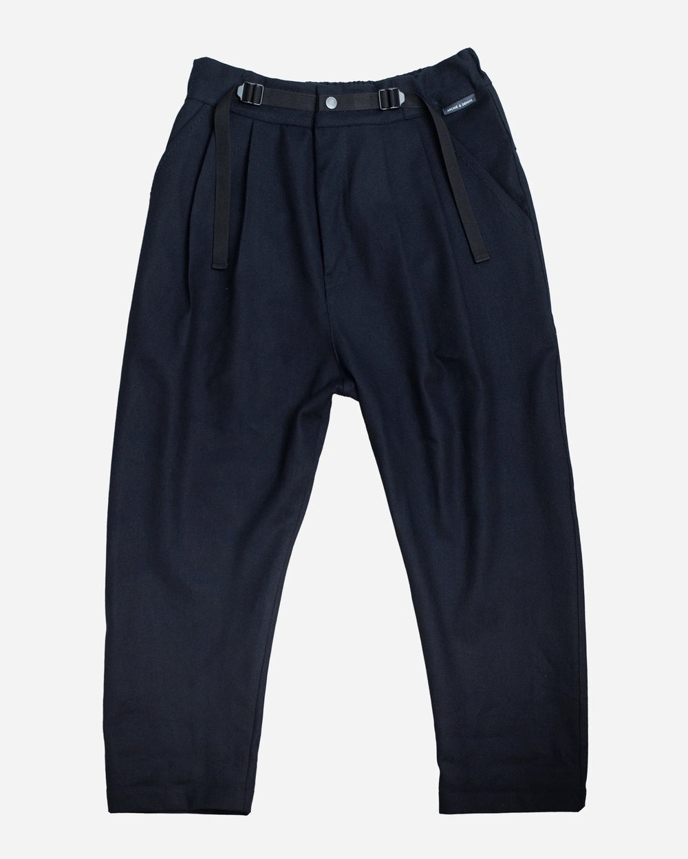 NAVY JACQUARD PATTON PANTS 4.0 - HAVIE MNFCT.