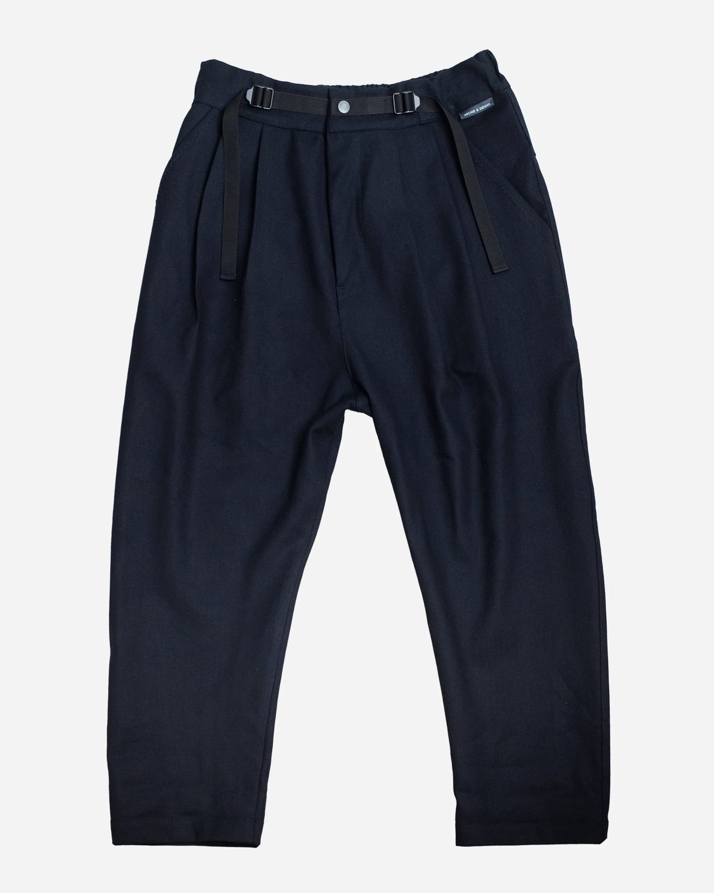 NAVY JACQUARD PATTON PANTS 4.0 - HAVIE MNFCT.