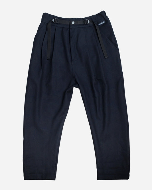 NAVY JACQUARD PATTON PANTS 4.0 - HAVIE MNFCT.