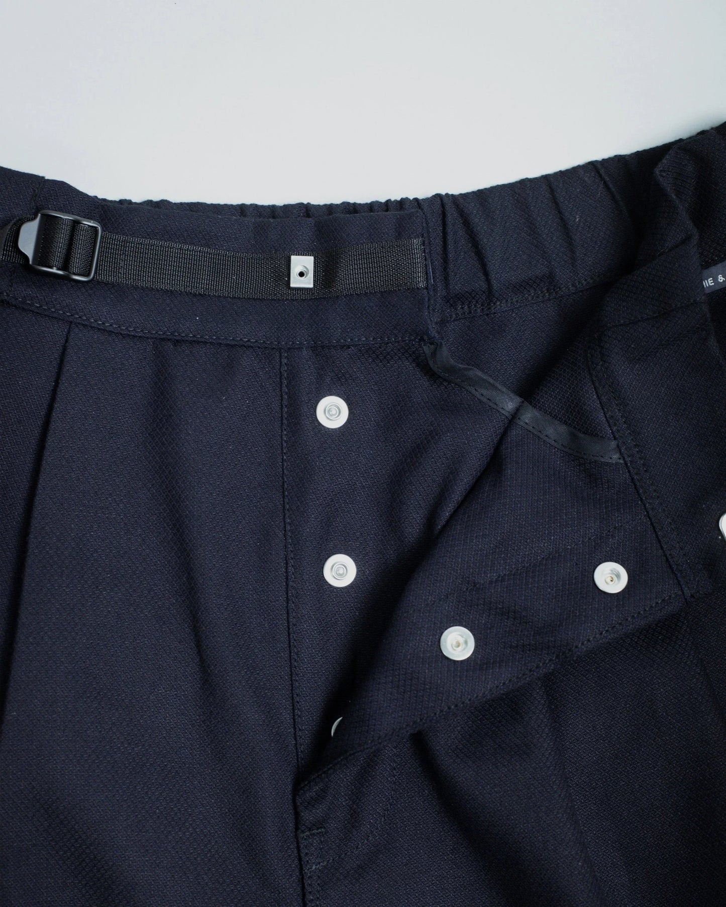 NAVY JACQUARD PATTON PANTS 4.0 - HAVIE MNFCT.