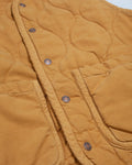 MUSTARD QUILTED VEST - HAVIE MNFCT.