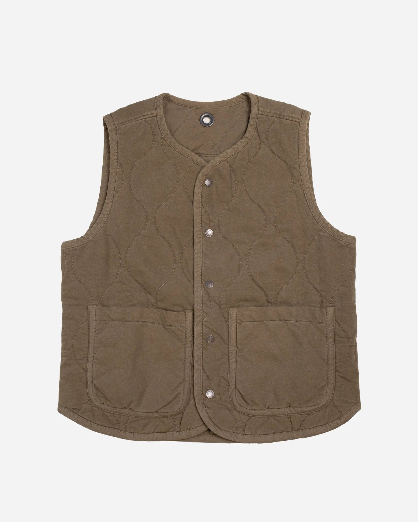 GREEN QUILTED VEST - HAVIE MNFCT.