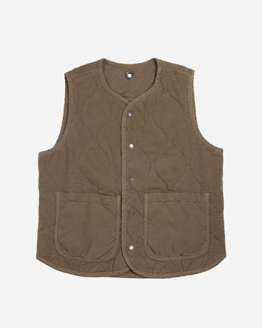 GREEN QUILTED VEST - HAVIE MNFCT.