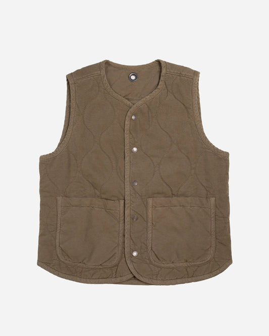 GREEN QUILTED VEST - HAVIE MNFCT.