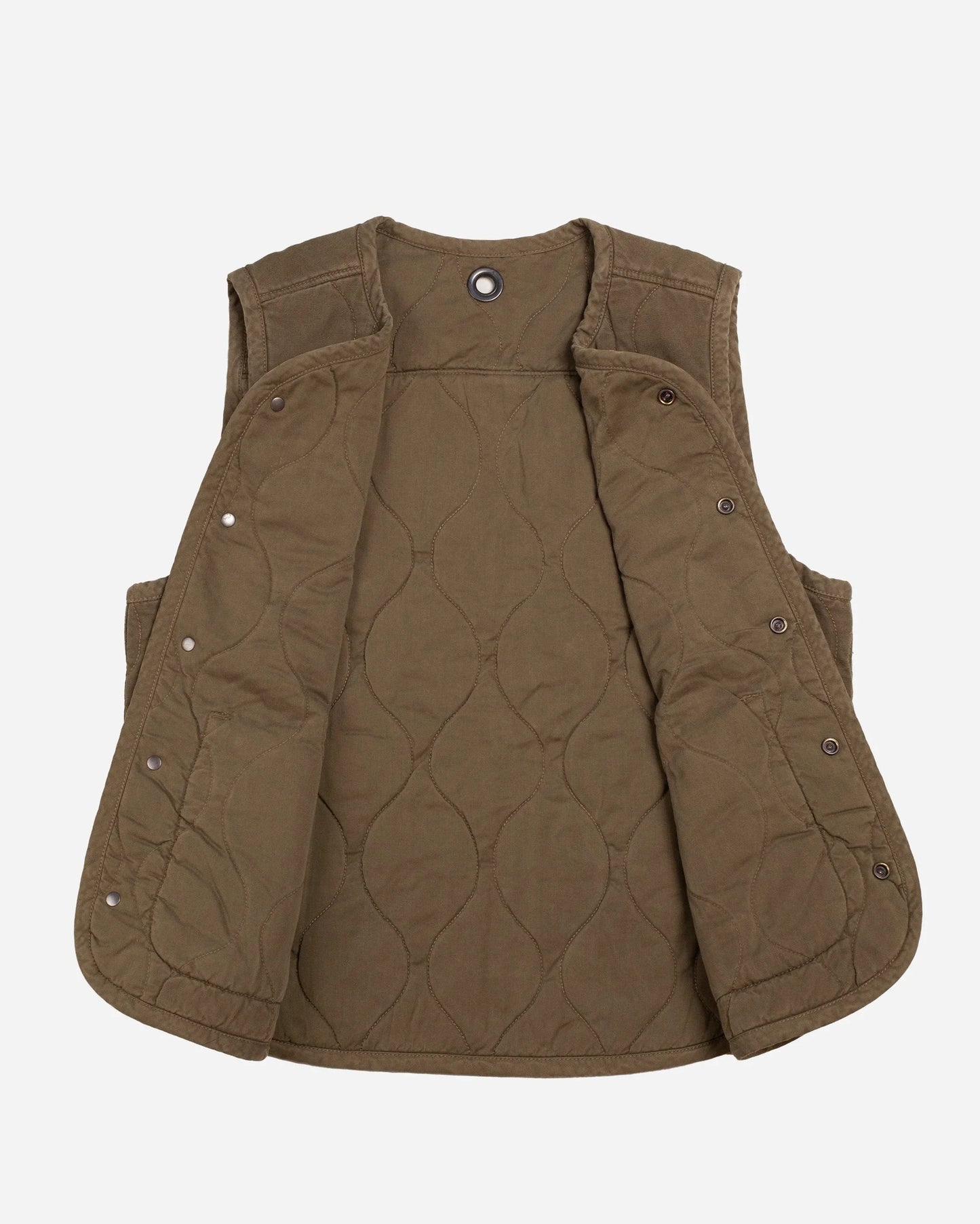 GREEN QUILTED VEST - HAVIE MNFCT.