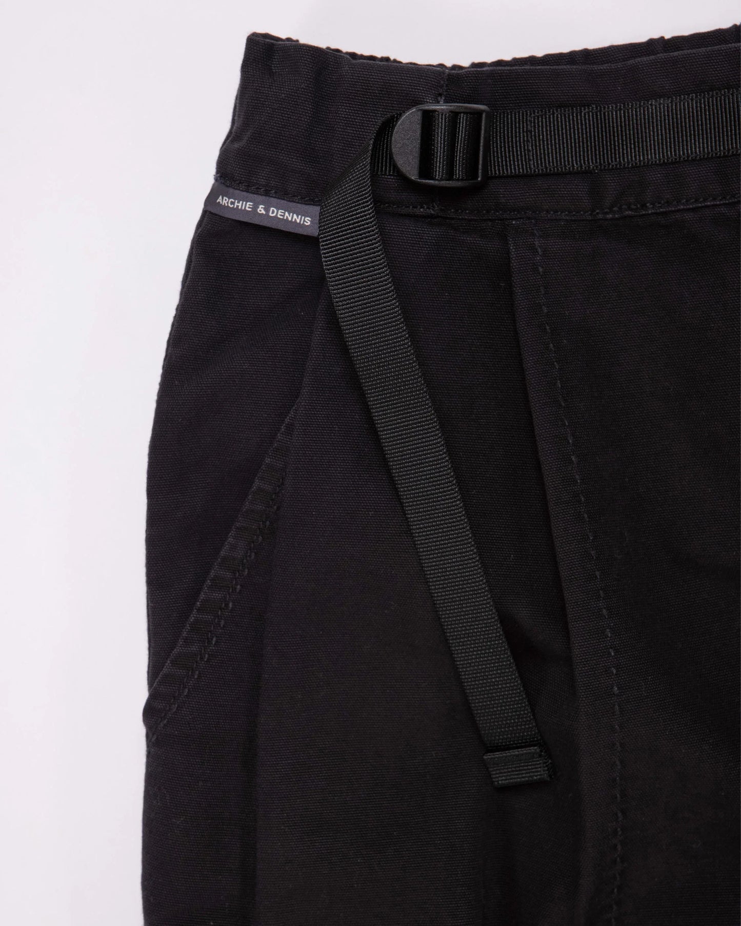 BLACK PATTON SHORTS - HAVIE MNFCT.