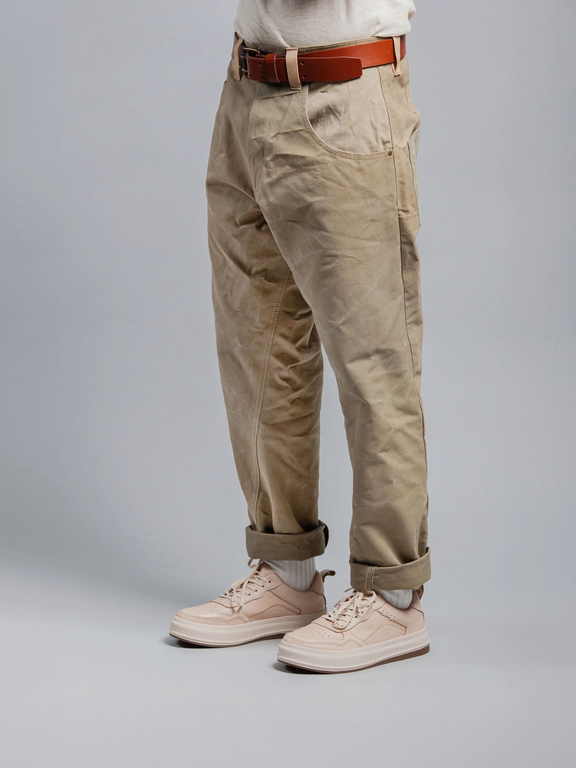 MEN'S DESIGNER ARMY CARROT PANTS 6.0 – UPCYCLED MILITARY CANVAS