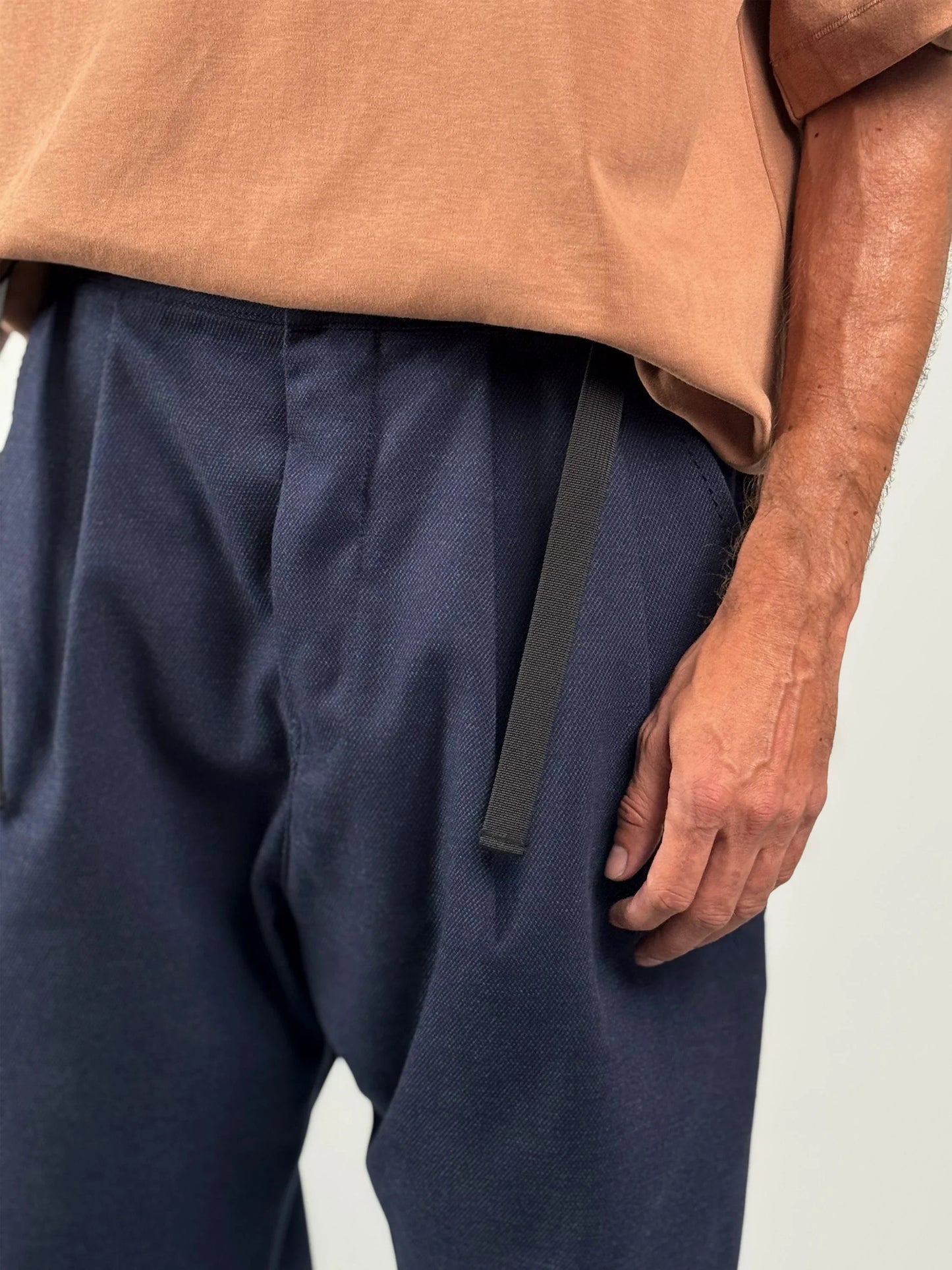 INDIGO JACQUARD PATTON PANTS 4.0 - HAVIE MNFCT.