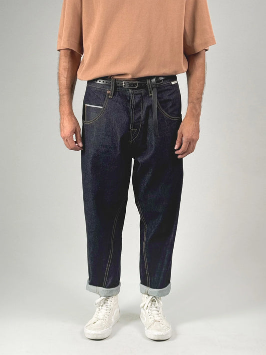 BLUE SELVEDGE DENIM PANTS - HAVIE MNFCT.