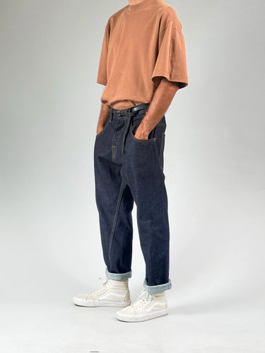 BLUE SELVEDGE DENIM PANTS - HAVIE MNFCT.