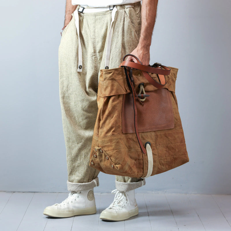 BENZIN TOTE BROWN - HAVIE MNFCT.