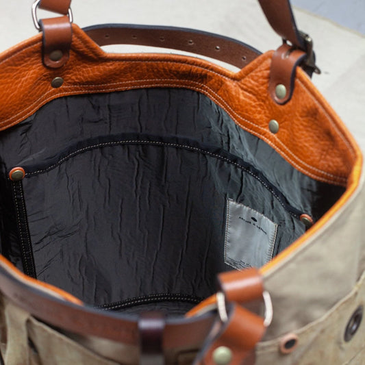 BENZIN TOTE TAN - HAVIE MNFCT.