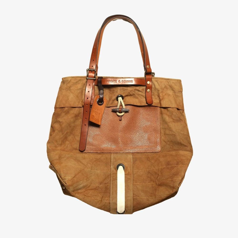 BENZIN TOTE BROWN - HAVIE MNFCT.