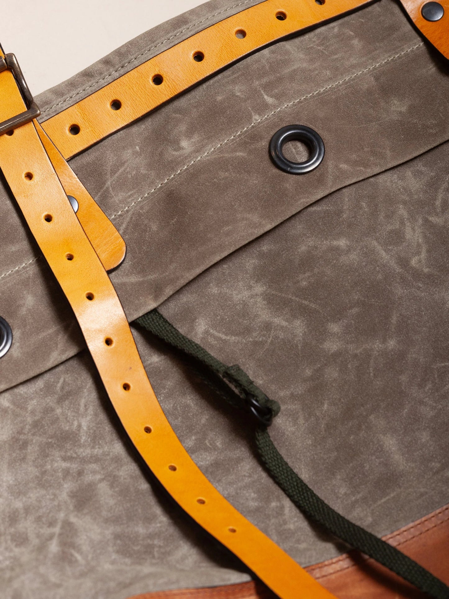 BENZIN TOTE LEATHER BOTTOM - HAVIE MNFCT.