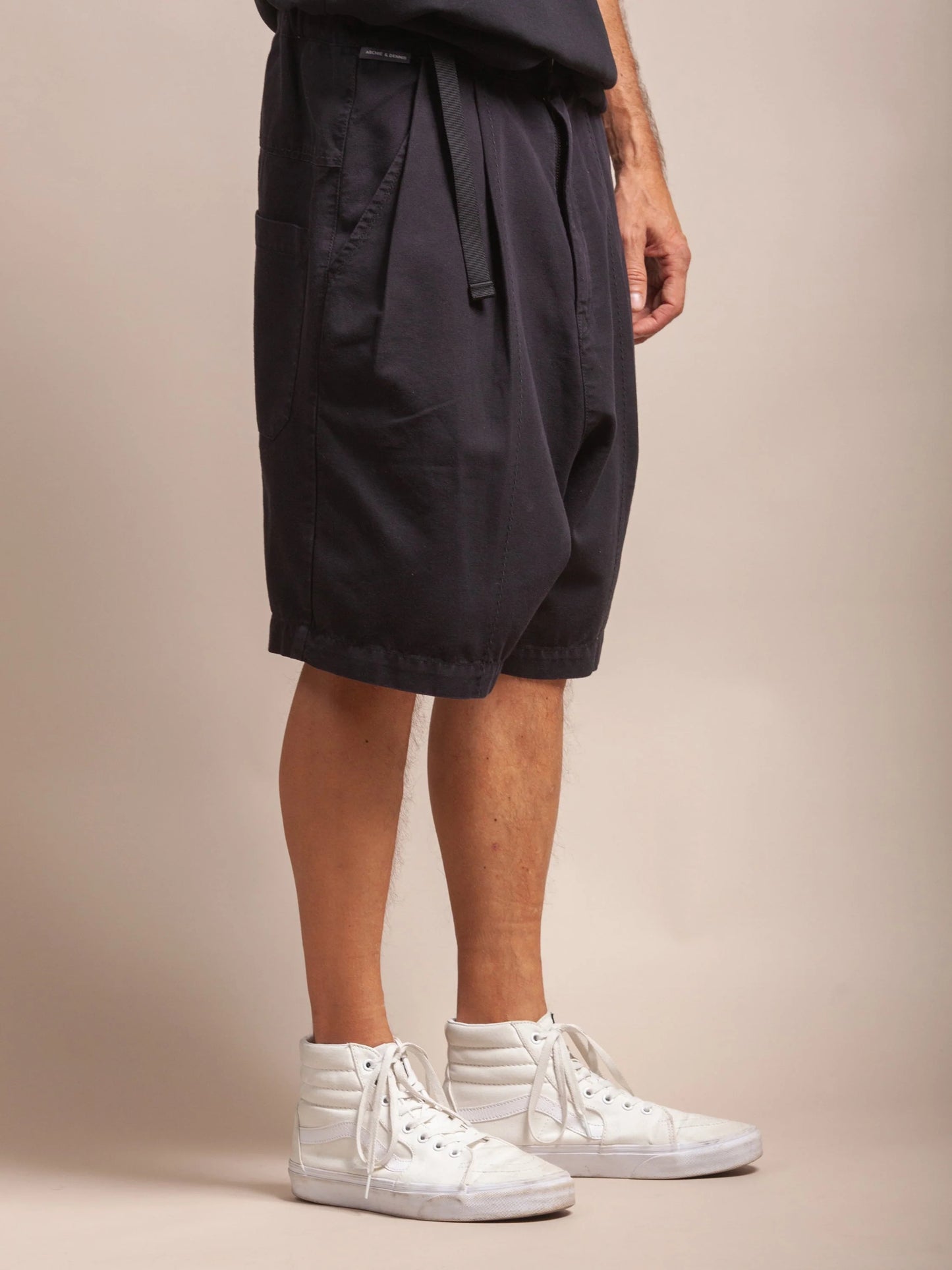 BLACK PATTON SHORTS - HAVIE MNFCT.