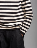 Black Stripe Vagabond Shirt - HAVIE MNFCT.