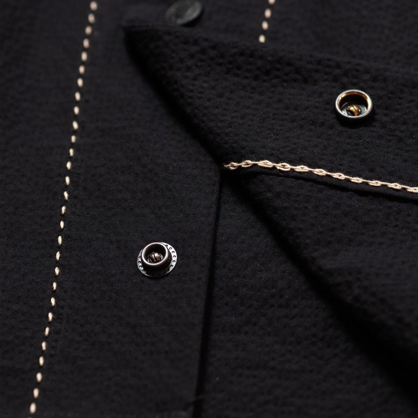 BLACK BOWLING SHIRT - HAVIE MNFCT.