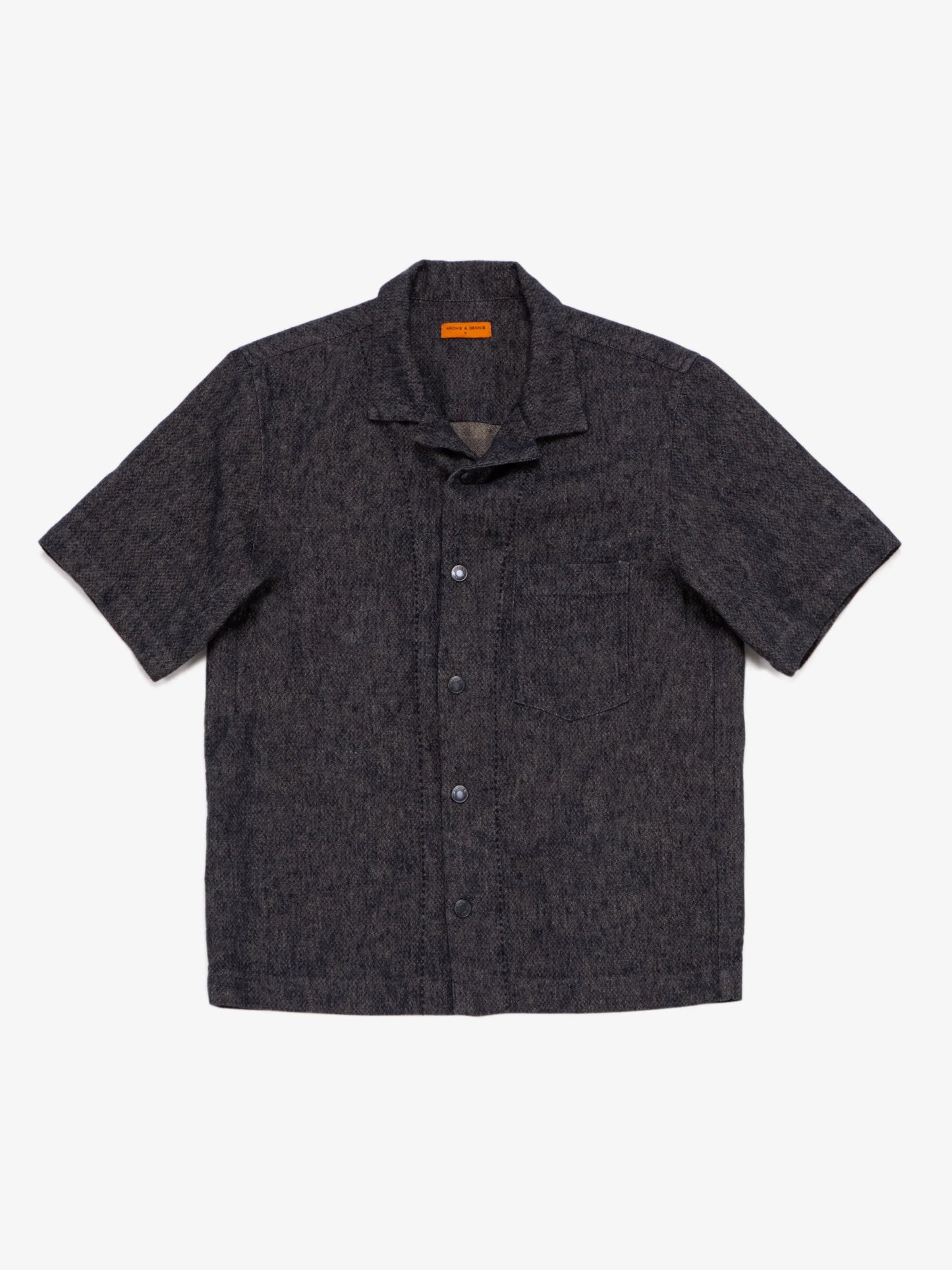 GRAY BOWLING SHIRT - HAVIE MNFCT.