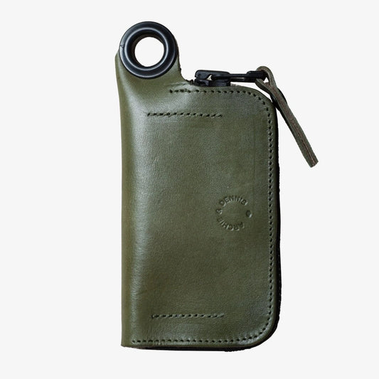 Brat Zipper Wallet Green - HAVIE MNFCT.
