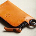 Brat Zipper Wallet Orange - HAVIE MNFCT.