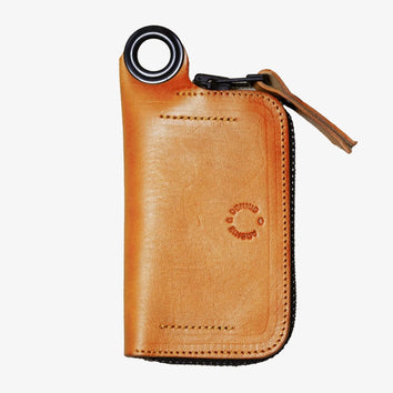 Brat Zipper Wallet Orange - HAVIE MNFCT.