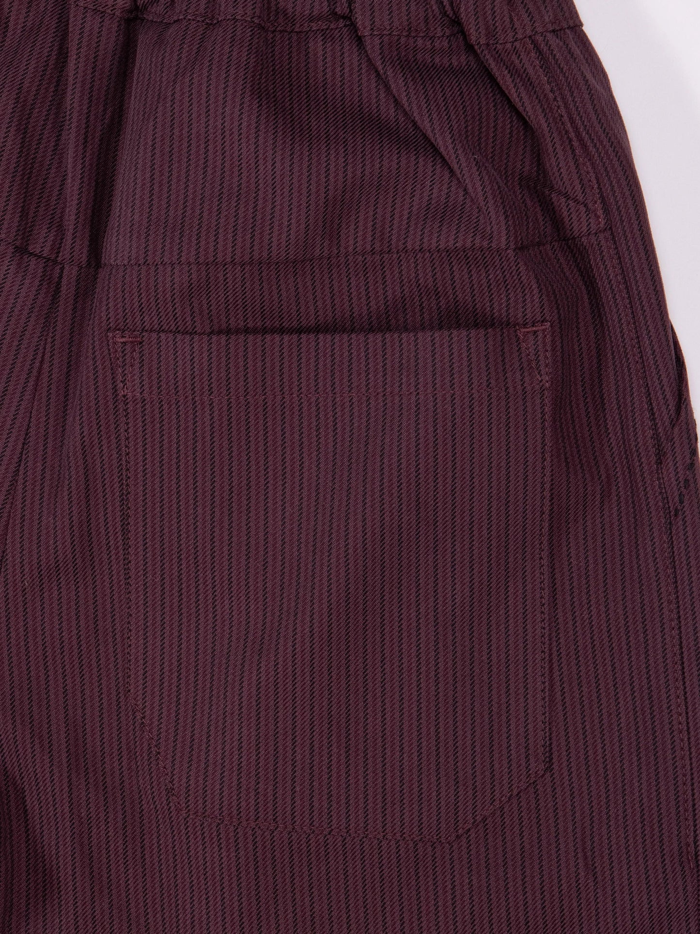 BURGUNDY HERRINGBONE PATTON PANTS 4.0 - HAVIE MNFCT.
