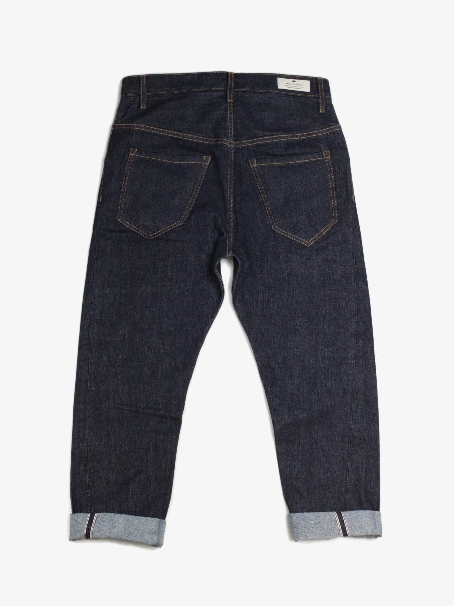 BLUE SELVEDGE DENIM PANTS - HAVIE MNFCT.