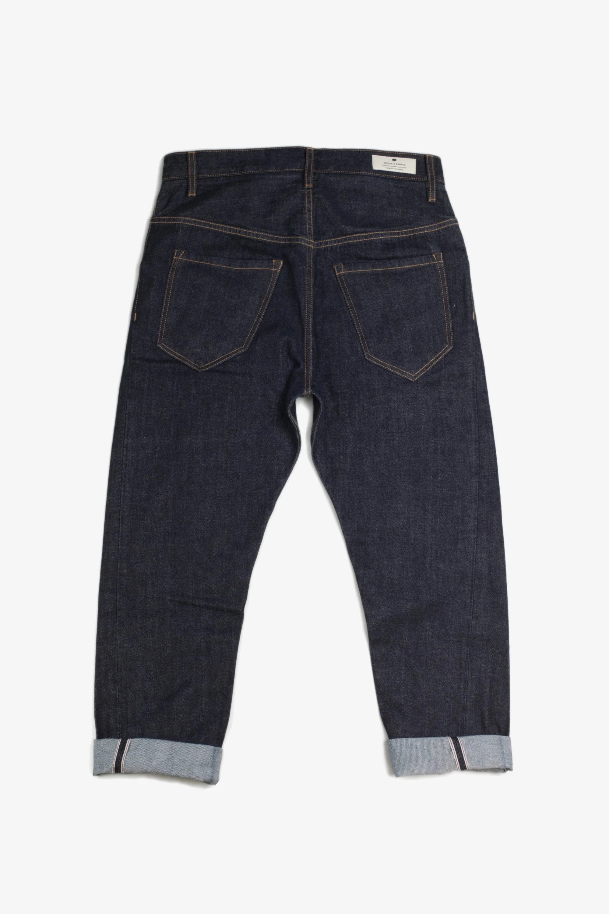 MEN'S DESIGNER BLUE SELVEDGE DENIM PANTS – COTTON DENIM PANTS
