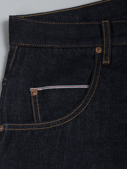 BLUE SELVEDGE DENIM PANTS - HAVIE MNFCT.