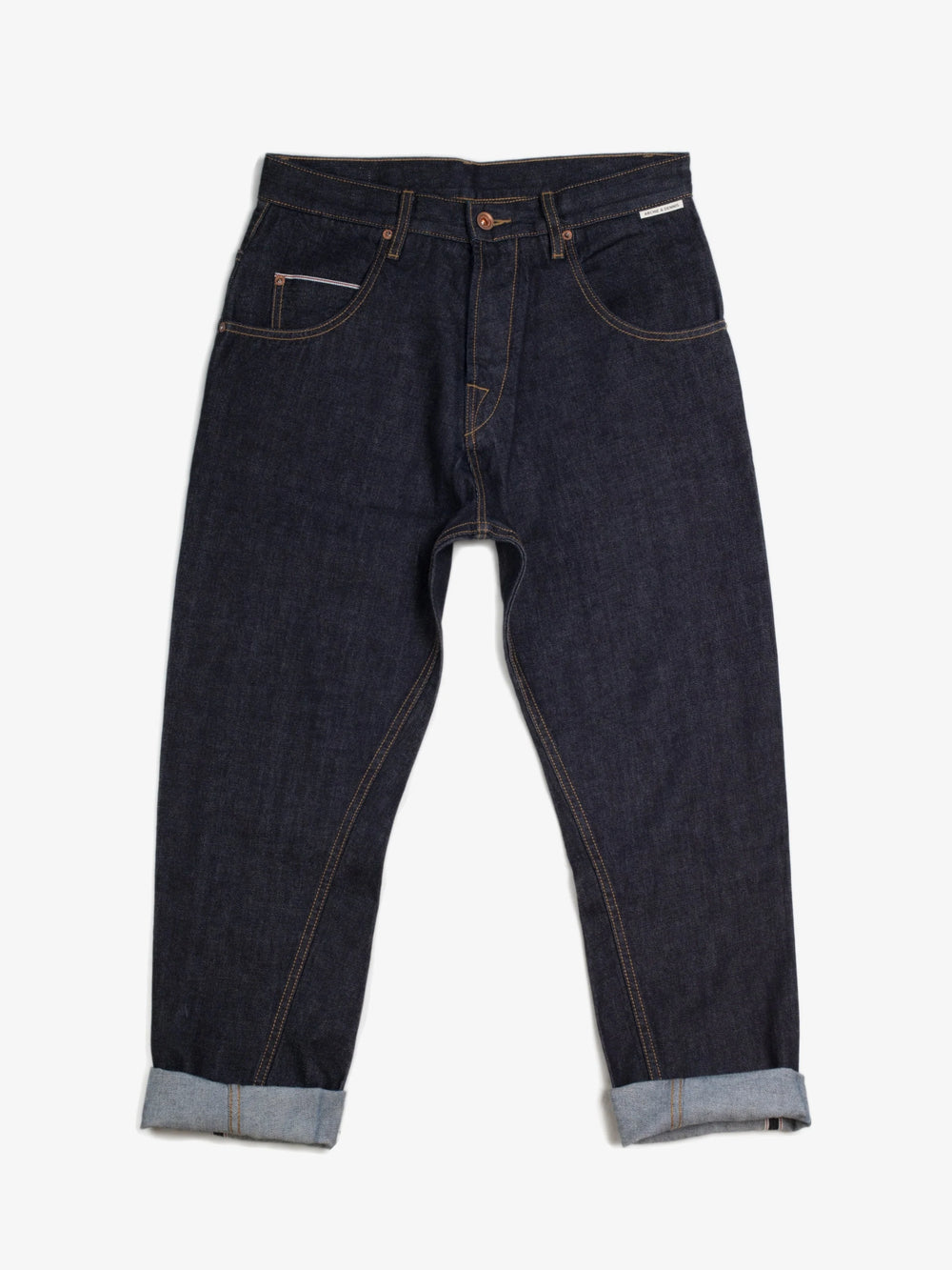 BLUE SELVEDGE DENIM PANTS - HAVIE MNFCT.