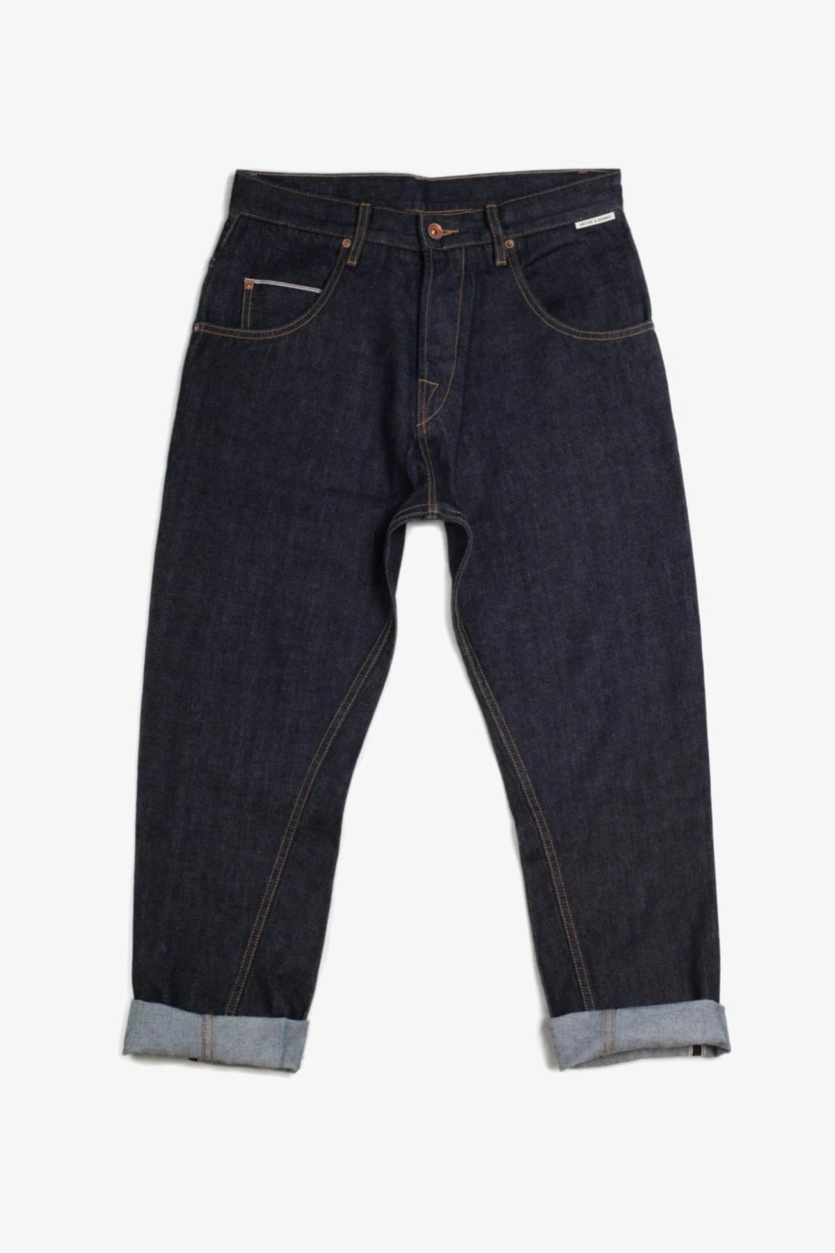 BLUE SELVEDGE DENIM PANTS – ARCHIE & DENNIS