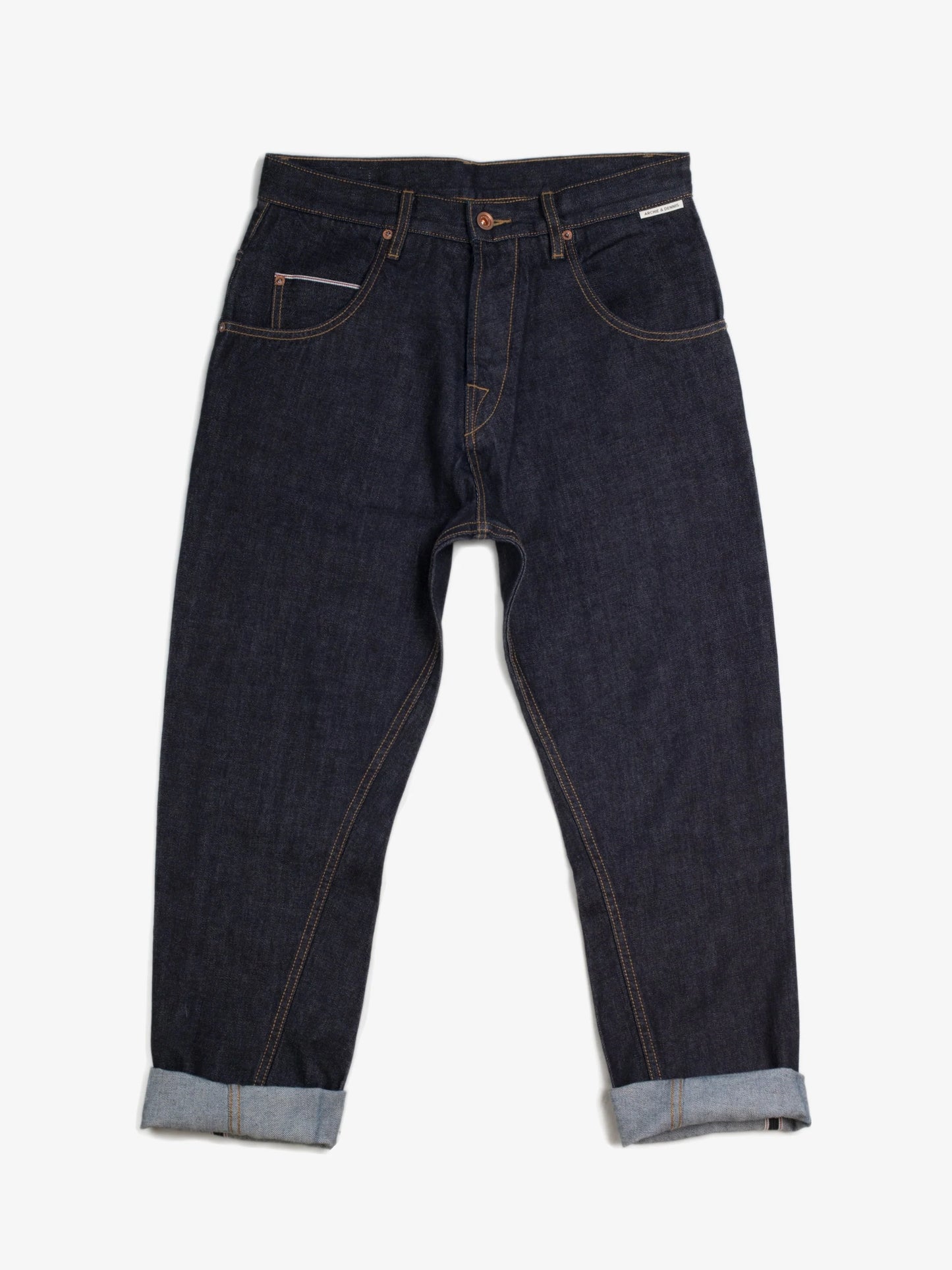 BLUE SELVEDGE DENIM PANTS - HAVIE MNFCT.