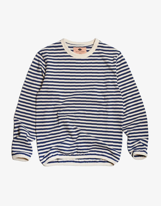 Blue Stripe Vagabond Shirt - HAVIE MNFCT.