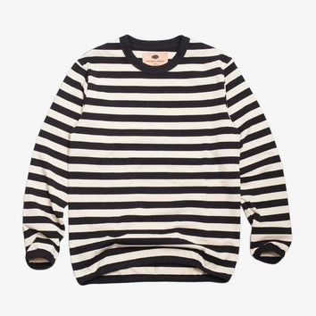 Black Stripe Vagabond Shirt - HAVIE MNFCT.