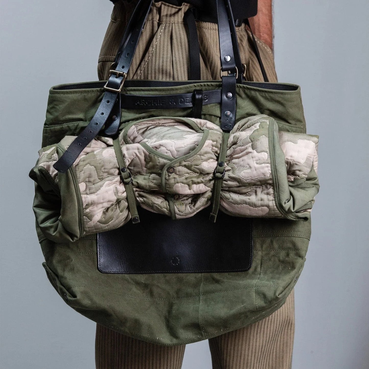 BENZIN TOTE GREEN - HAVIE MNFCT.